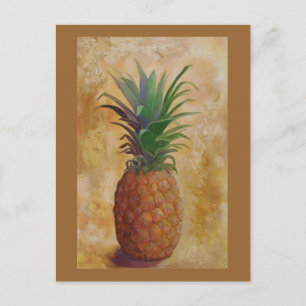 Pineapple Design Postkarte