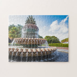 Pineapple Fountain in Charleston, Puzzle