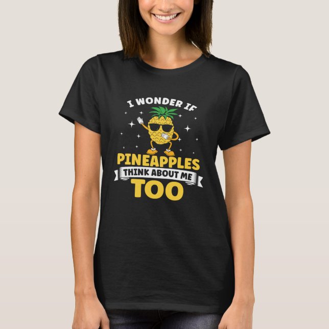 Pineapple  Hawaii Fruit Pineapple Hawaiian Men Wom T-Shirt (Vorderseite)