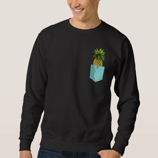 Pineapple  Pineapple Girl Pineapple  Summer Sweatshirt (Vorderseite)