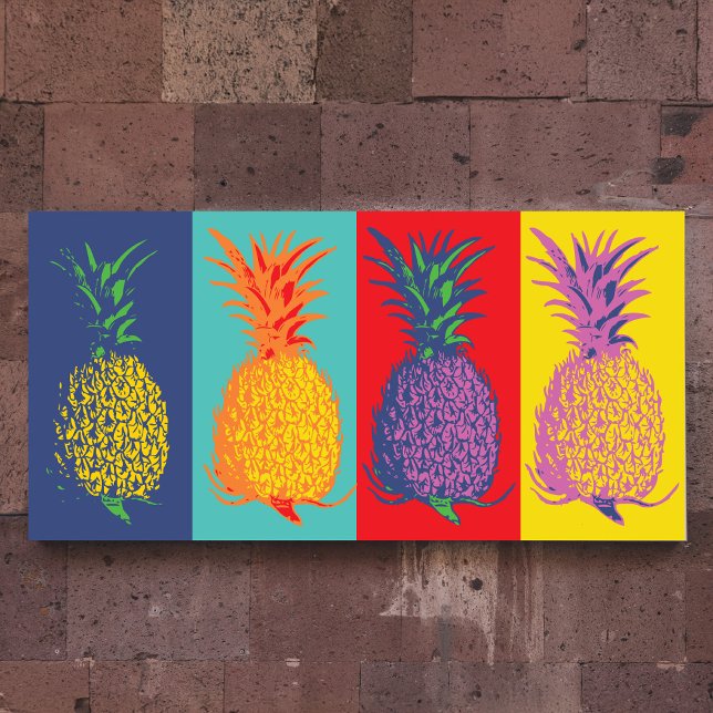 Pineapple Pop Art Poster (Von Creator hochgeladen)