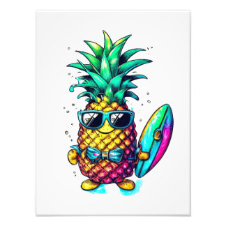 PINEAPPLE THE FRUIT OF FUN AND RELAXATION FOTODRUCK