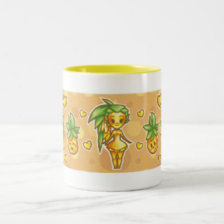 PineappleChibi Zweifarbige Tasse