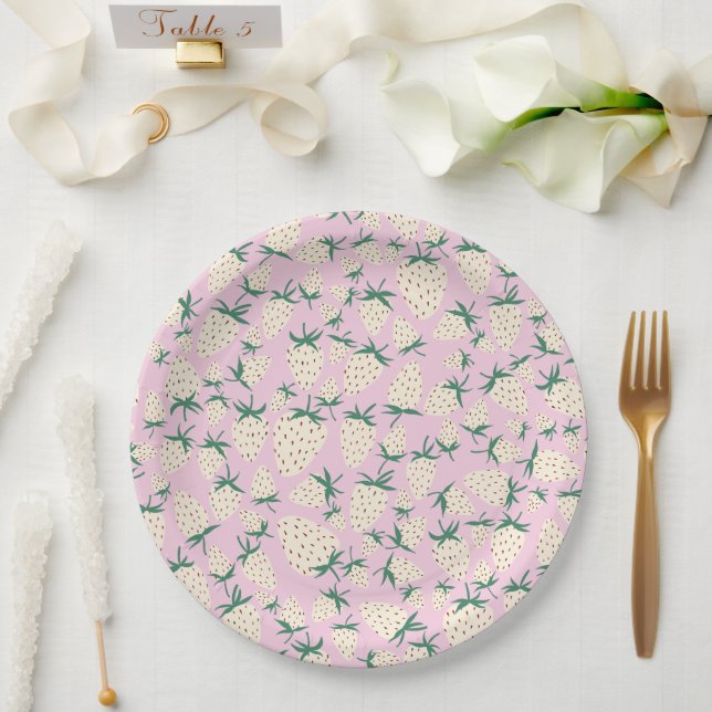 Pineberry CUSTOM BRAUTPARTY Pappteller (Hochzeit)