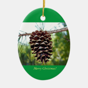 Pinecone Foto Keramikornament