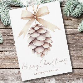 Pinecone Highlights Feiertagskarte