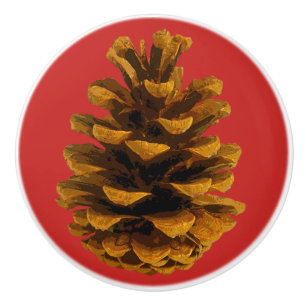Pinecone-Keramik Keramikknauf