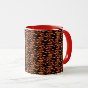 Pinecone Muster rustikale Fallnatur Tasse