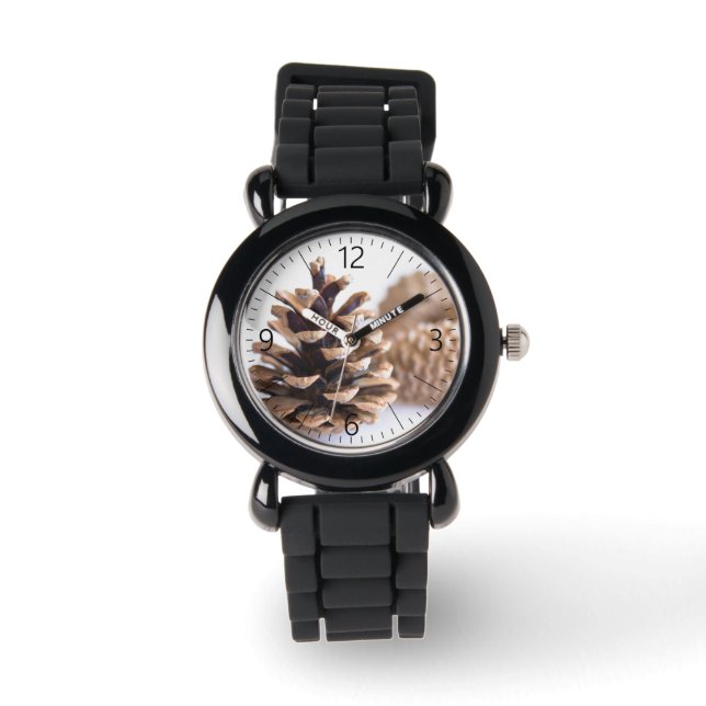 Pinecones Armbanduhr (Vorderseite)