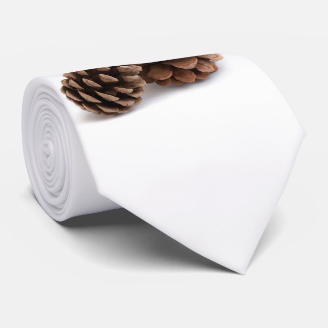 Pinecones Krawatte (Gerollt)