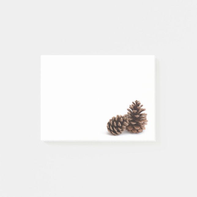 Pinecones Post-it Klebezettel (Vorderseite)