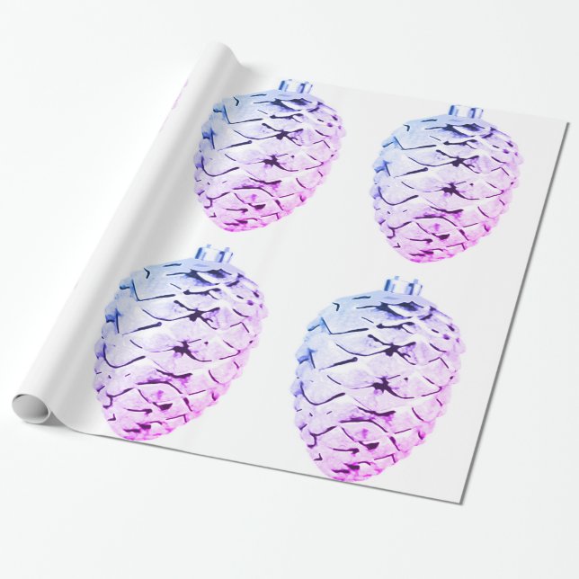Pinecones Wrapping Paper Geschenkpapier (Ungerollt)