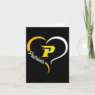Pinecrest Patriots Logo Halbherz Slogan Hs Karte