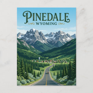Pinedale USA Postkarte