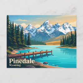 Pinedale USA Postkarte