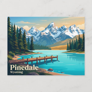 Pinedale USA Postkarte