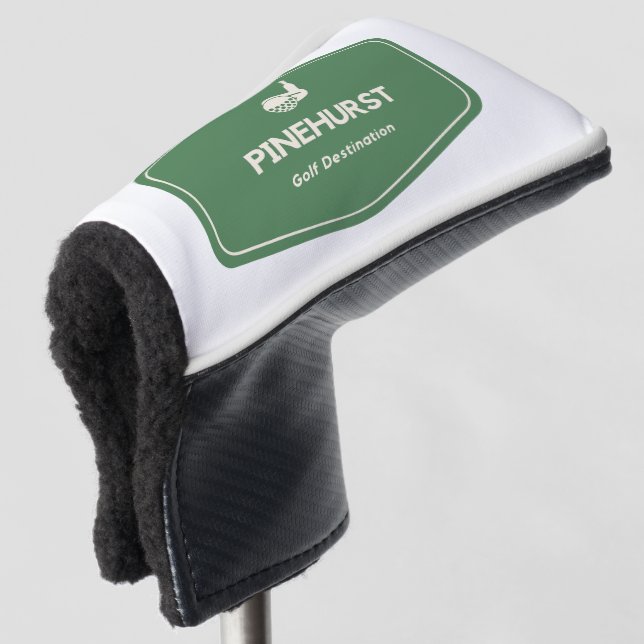 Pinehurst North Carolina Golf Zielort Headcover (3/4 Vorderseite)