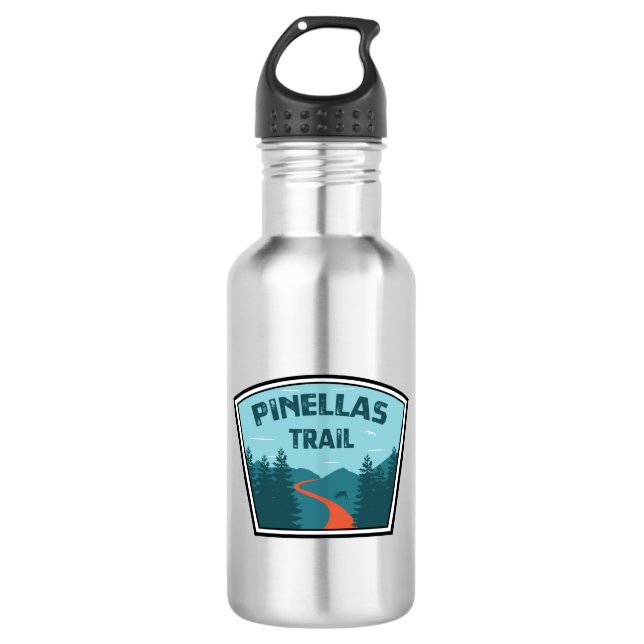 Pinellas Edelstahlflasche (Vorderseite)