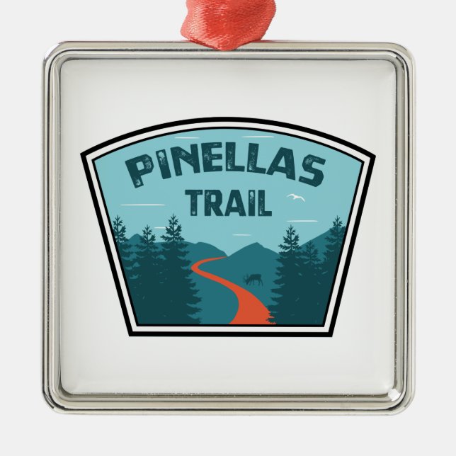 Pinellas Ornament Aus Metall (Vorne)