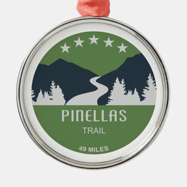 Pinellas Ornament Aus Metall (Vorne)