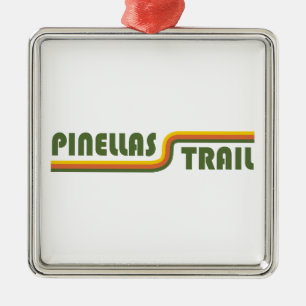 Pinellas Trail Florida Ornament Aus Metall