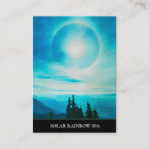 *~* Pines Blue Mountains Rainbow Sun Business Card