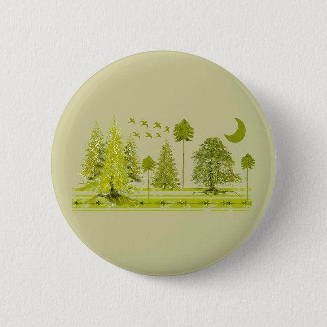 Pines mit moon-individualisierter BackGround-Farbe Button (Vorderseite)