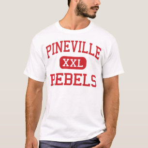 Pineville - Rebellen - hoch - Pineville Louisiana T-Shirt