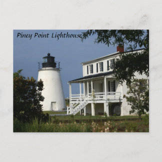 Piney Point Lighthouse Postkarte