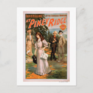 Piney Ridge "Idyl of the Tennessee Mountains" Postkarte