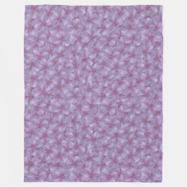 Pineywood Geranium Nahtloses Muster Fleecedecke