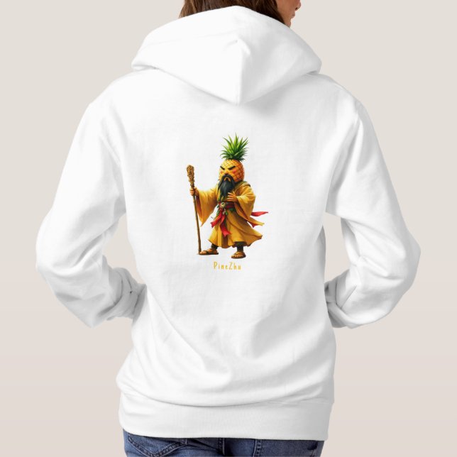 PineZhu - Ananas-Imperium  Hoodie (Rückseite)
