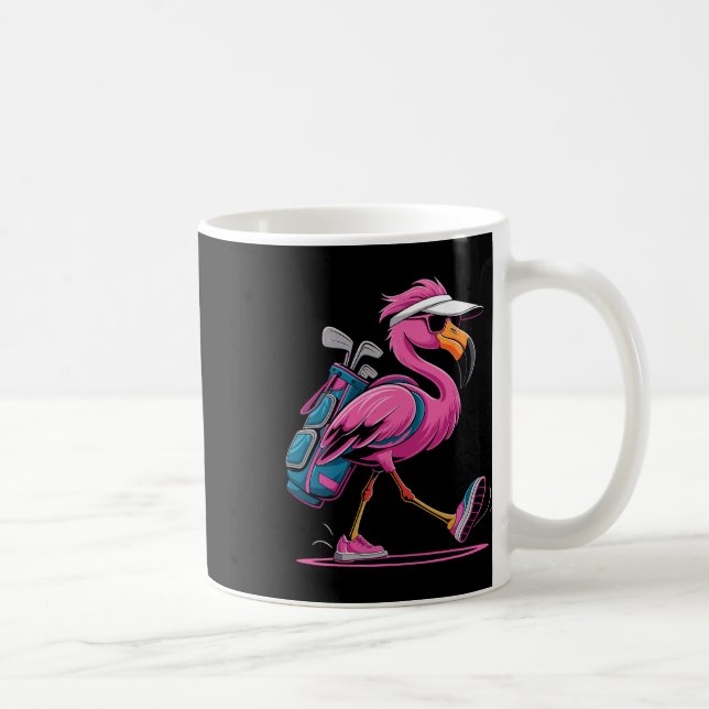 Ping Flamingo Golf Sungles Woman Ladies Men Golf L Kaffeetasse (Rechts)