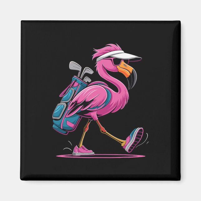 Ping Flamingo Golf Sungles Woman Ladies Men Golf L Magnet (Vorne)