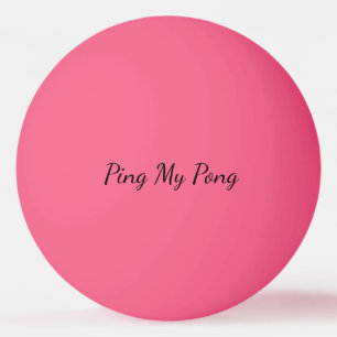 Ping My Pong Personalisierter Ping-Pong-Ball Tischtennisball