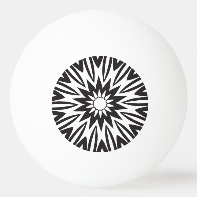 Ping Pong Ball CUSTOM ALPHABET Tischtennisball (Vorderseite)