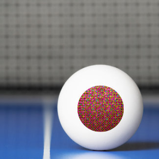 Ping Pong Ball Polka Dots Sparkley Jewels Tischtennisball