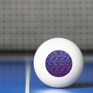Ping Pong Ball Polka Dots Sparkley Jewels Tischtennisball