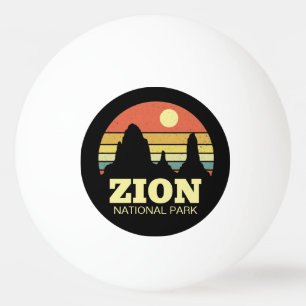 Ping-Pong-Ball Zion National Park Utah Tischtennisball