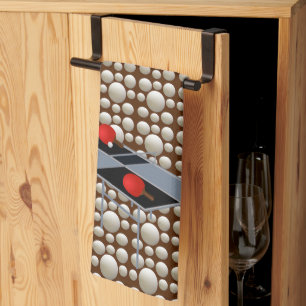 Ping Pong Balls, Dickhandtuch Geschirrtuch