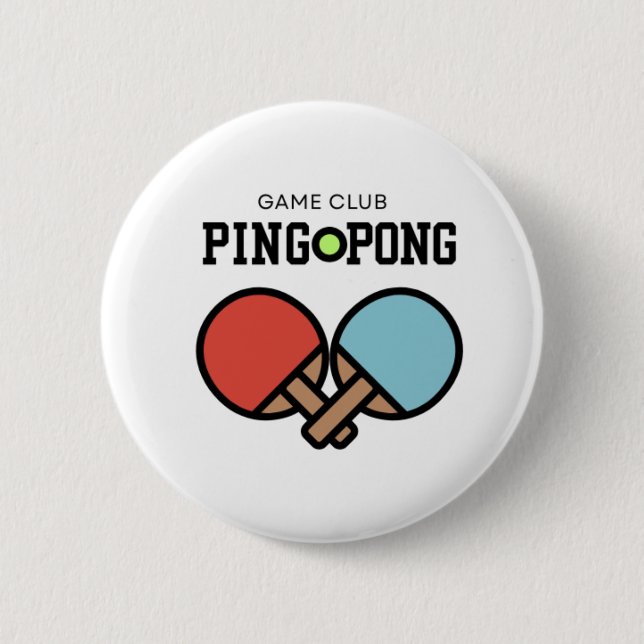 Ping Pong  Button (Vorderseite)