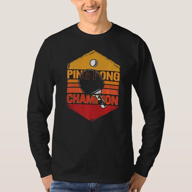 Ping Pong Champion Ping Pong T-Shirt (Vorderseite)