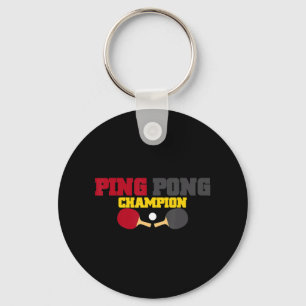 Ping Pong Champion Spaß Niedlich Tischtennis Gesch Schlüsselanhänger