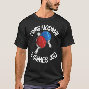 Ping Pong Designs für Männer Frauen Tischtennis Pl T-Shirt