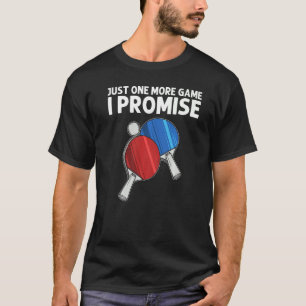 Ping Pong Designs für Männer Frauen Tischtennis Pl T-Shirt