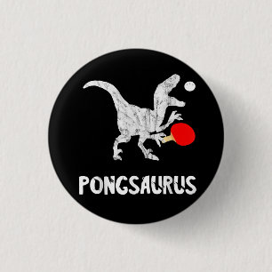 Ping Pong Dinosaurs Pingpong Player Dino Table Ten Button