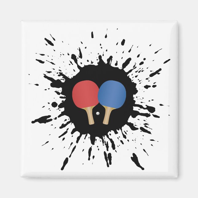 Ping Pong Explosion Magnet (Vorne)