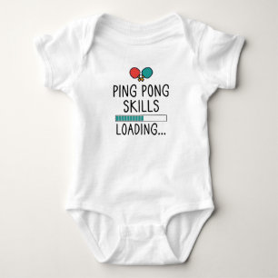 Ping Pong Fähigkeiten laden   Cute Ping Pong Baby Strampler