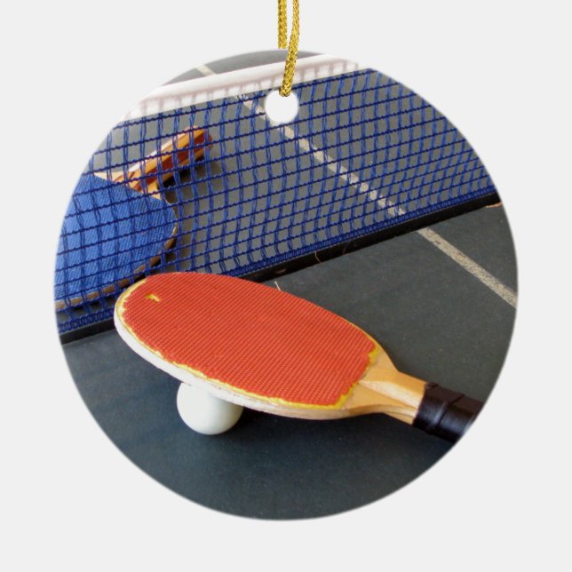 Ping Pong Keramikornament (Vorne)