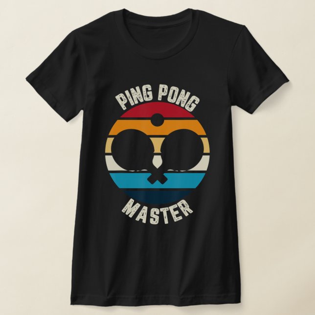 Ping Pong Master Table Tennis T-Shirt (Ablage )